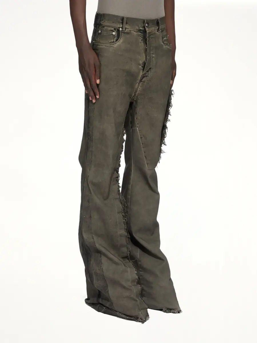 Rick Owens Bolan Bootcut in Dust Combo | Thumbnail 3
