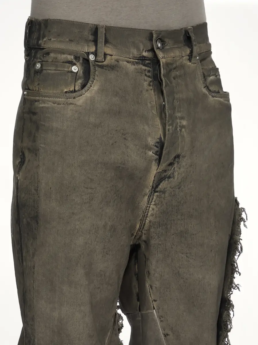 Rick Owens Bolan Bootcut in Dust Combo | Thumbnail 4
