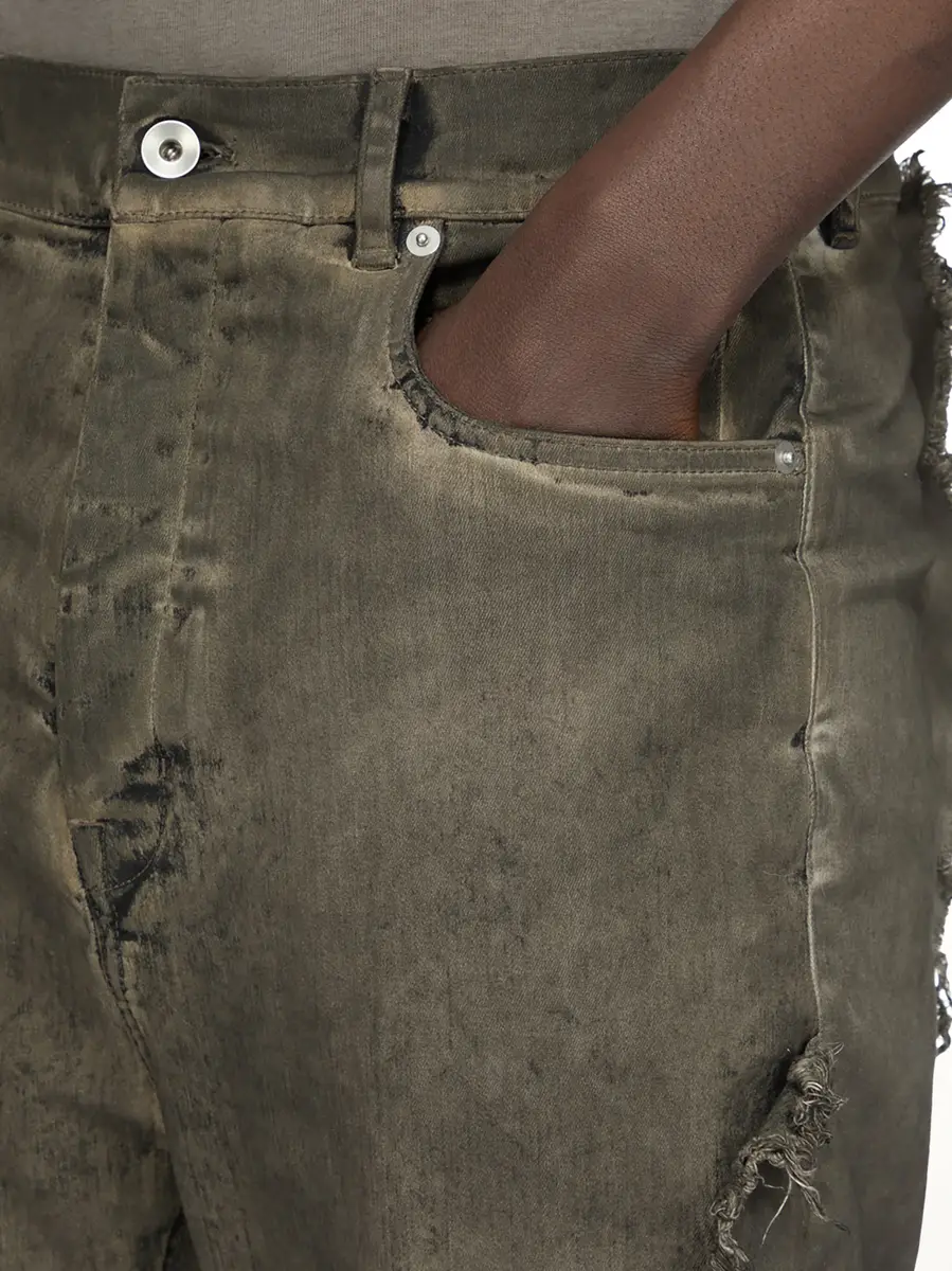 Rick Owens Bolan Bootcut in Dust Combo | Thumbnail 8