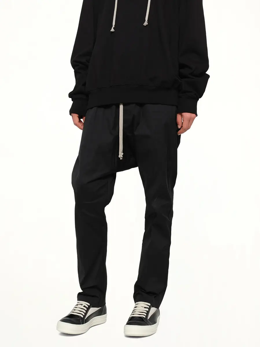 Rick Owens Cotton Poplin Drawstring Long | Thumbnail 6 Rick Owens Cotton Poplin Drawstring Long | Thumbnail 6