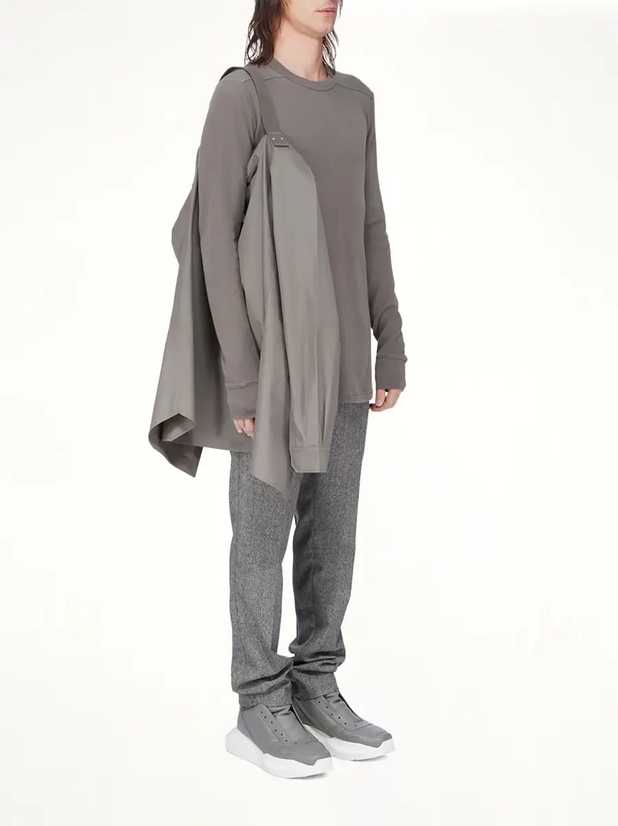 Rick Owens Fog Pocket Outershirt in Dust | Thumbnail 4
