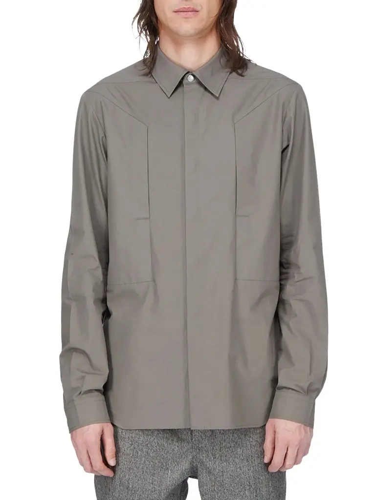 Fog Pocket Outershirt in Dust