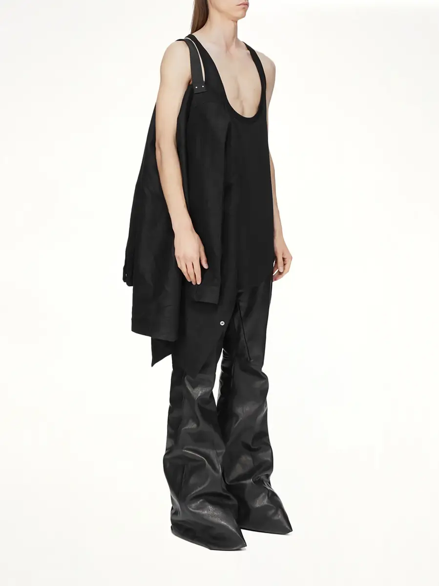 Rick Owens Moleskin Hooded Outershirt | Thumbnail 8 Rick Owens Moleskin Hooded Outershirt | Thumbnail 8