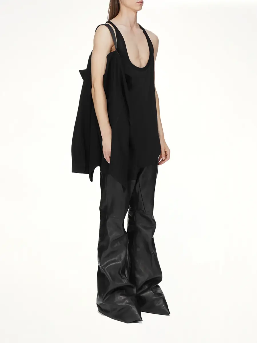 Rick Owens Warm Flannel Outershirt | Thumbnail 5 Rick Owens Warm Flannel Outershirt | Thumbnail 5