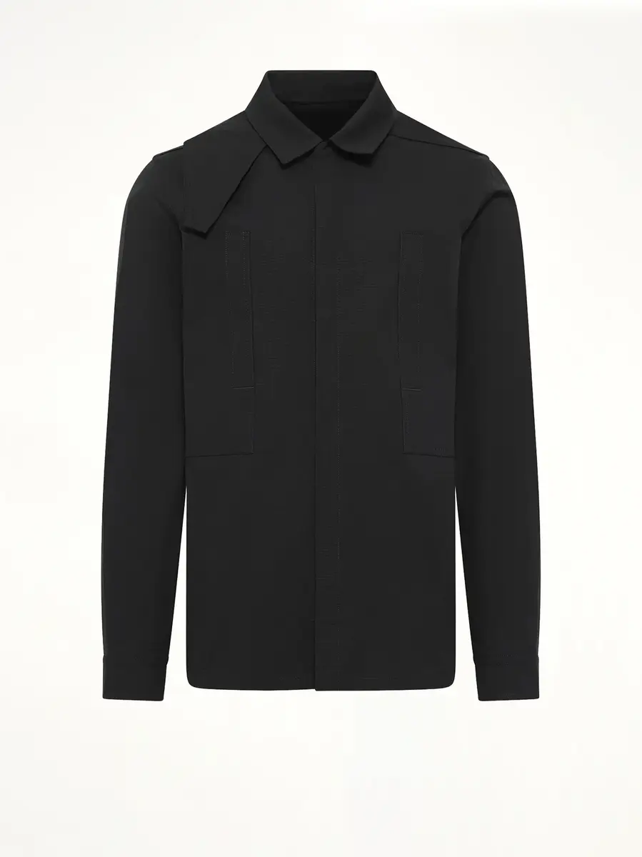Rick Owens Tower Outershirt | Thumbnail 2