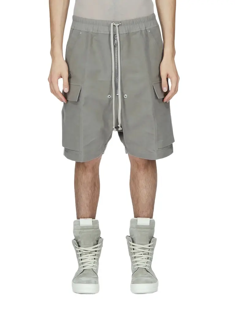 Brushed Twill Cargobela Shorts in Dark Pearl