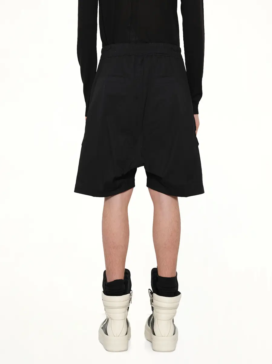 Rick Owens Twill Woven Cargobela Shorts | Thumbnail 5 Rick Owens Twill Woven Cargobela Shorts | Thumbnail 5