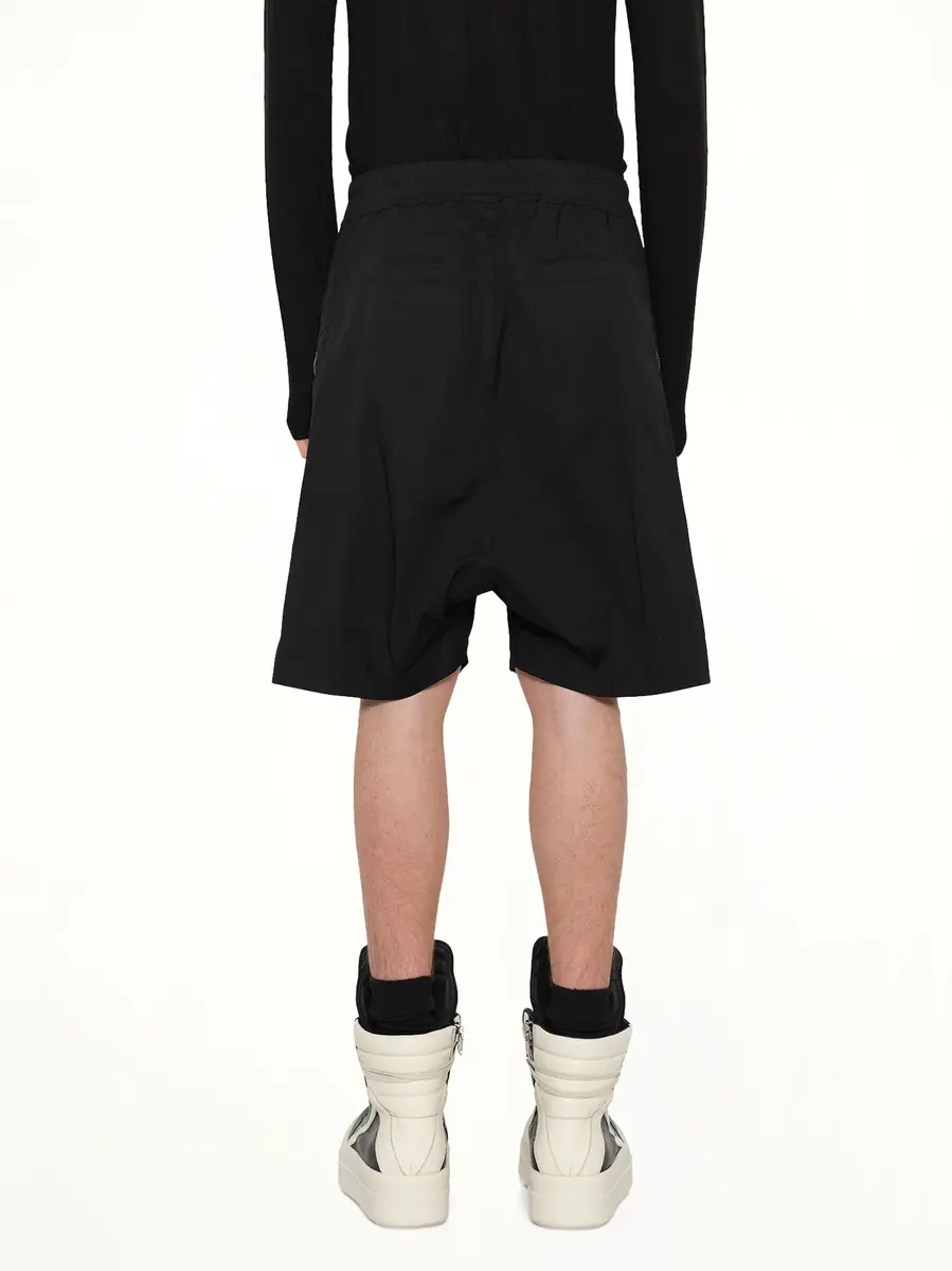Rick Owens Cotton Twill Heizer Shorts | Thumbnail 5 Rick Owens Cotton Twill Heizer Shorts | Thumbnail 5