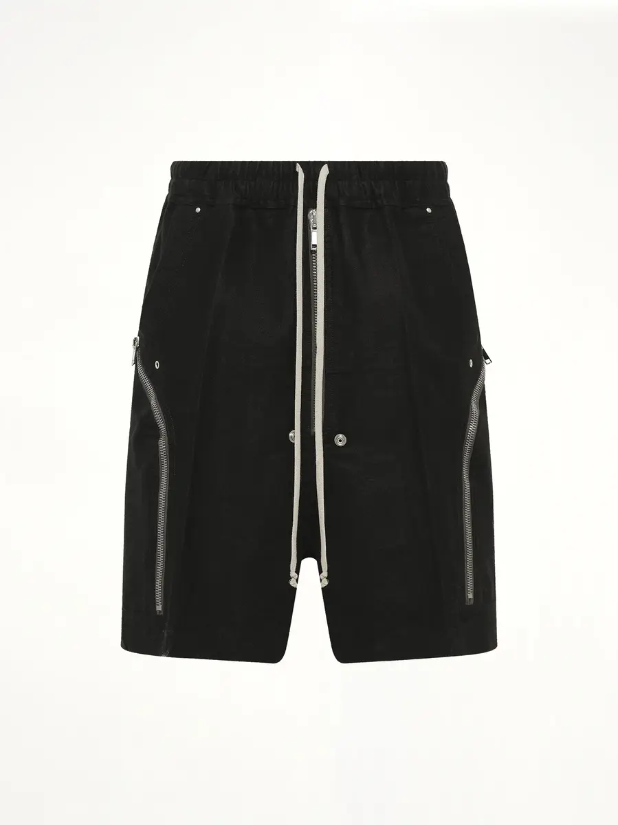 Rick Owens Moleskin Heizer Shorts | Thumbnail 2 Rick Owens Moleskin Heizer Shorts | Thumbnail 2