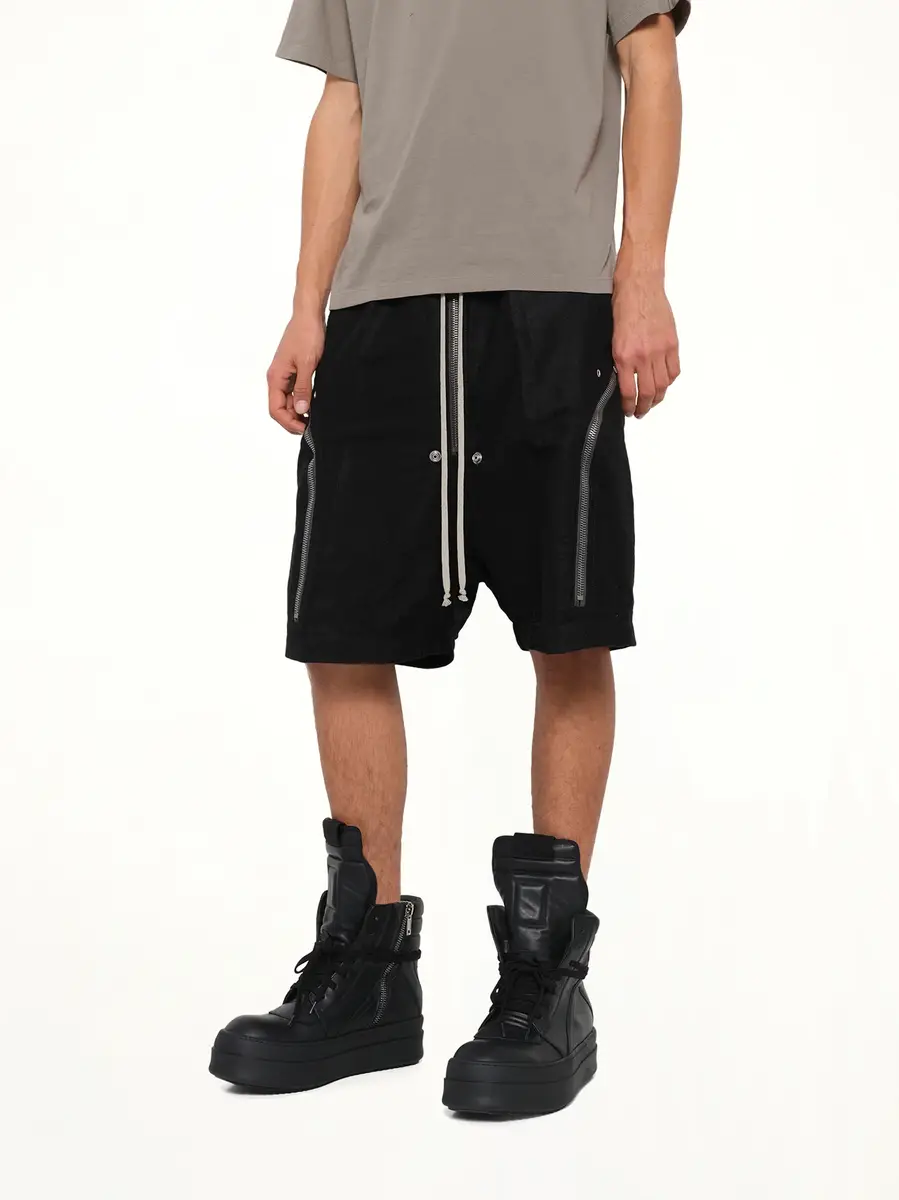 Rick Owens Moleskin Heizer Shorts | Thumbnail 6 Rick Owens Moleskin Heizer Shorts | Thumbnail 6