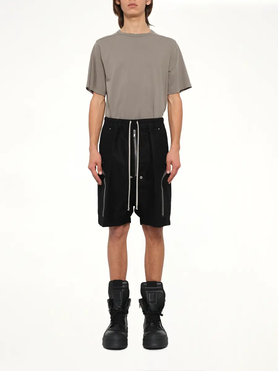 Rick Owens Moleskin Heizer Shorts | Thumbnail 7 Rick Owens Moleskin Heizer Shorts | Thumbnail 7