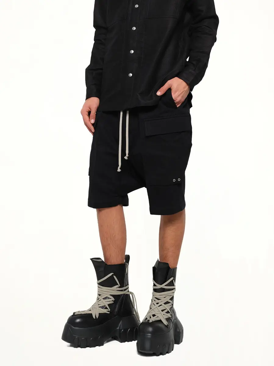 Rick Owens Warm Flannel Cargo Pods | Thumbnail 6 Rick Owens Warm Flannel Cargo Pods | Thumbnail 6
