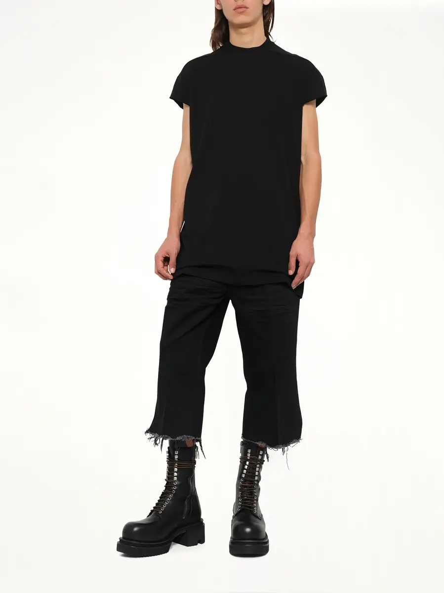 Rick Owens Double Jersey Rick S Jumbo SS T-shirt | Thumbnail 4