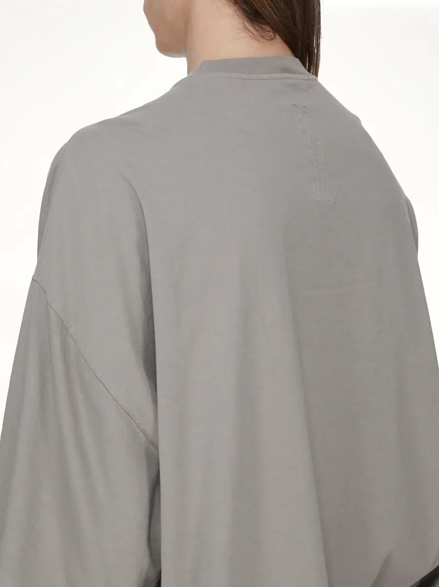 Rick Owens Tommy T-shirt in Steel | Thumbnail 7 Rick Owens Tommy T-shirt in Steel | Thumbnail 7