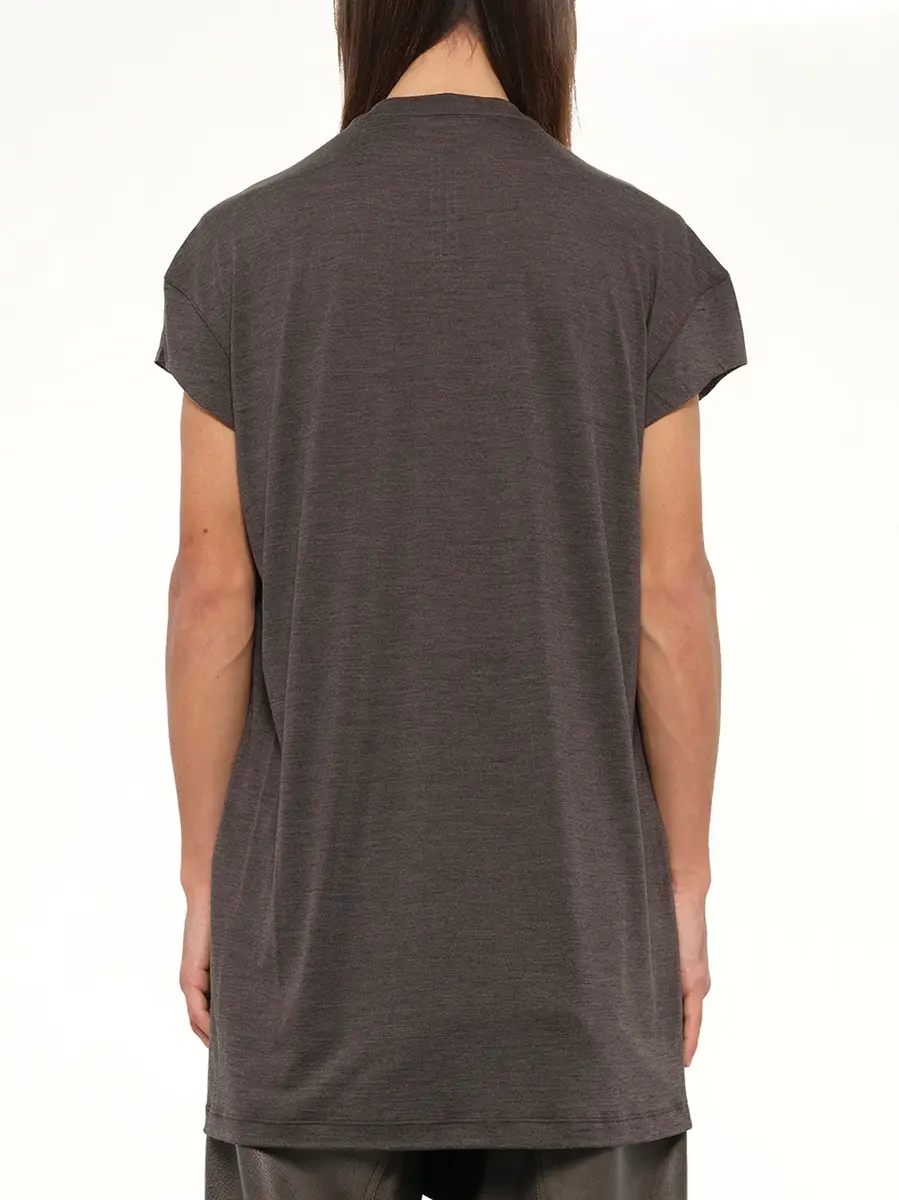 Rick Owens Tower Rick S Jumbo SS T in Darkdust | Thumbnail 5