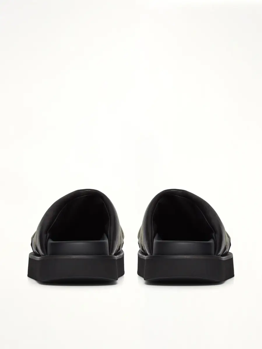 Rick Owens Padded Megalace in Black/pearl | Thumbnail 4