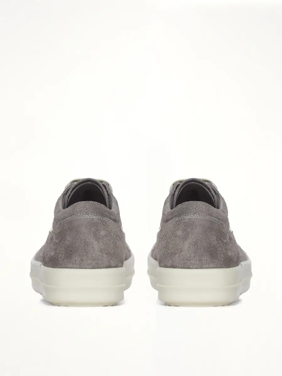 Rick Owens Vintage Sneaks in Steel/milk | Thumbnail 4 Rick Owens Vintage Sneaks in Steel/milk | Thumbnail 4