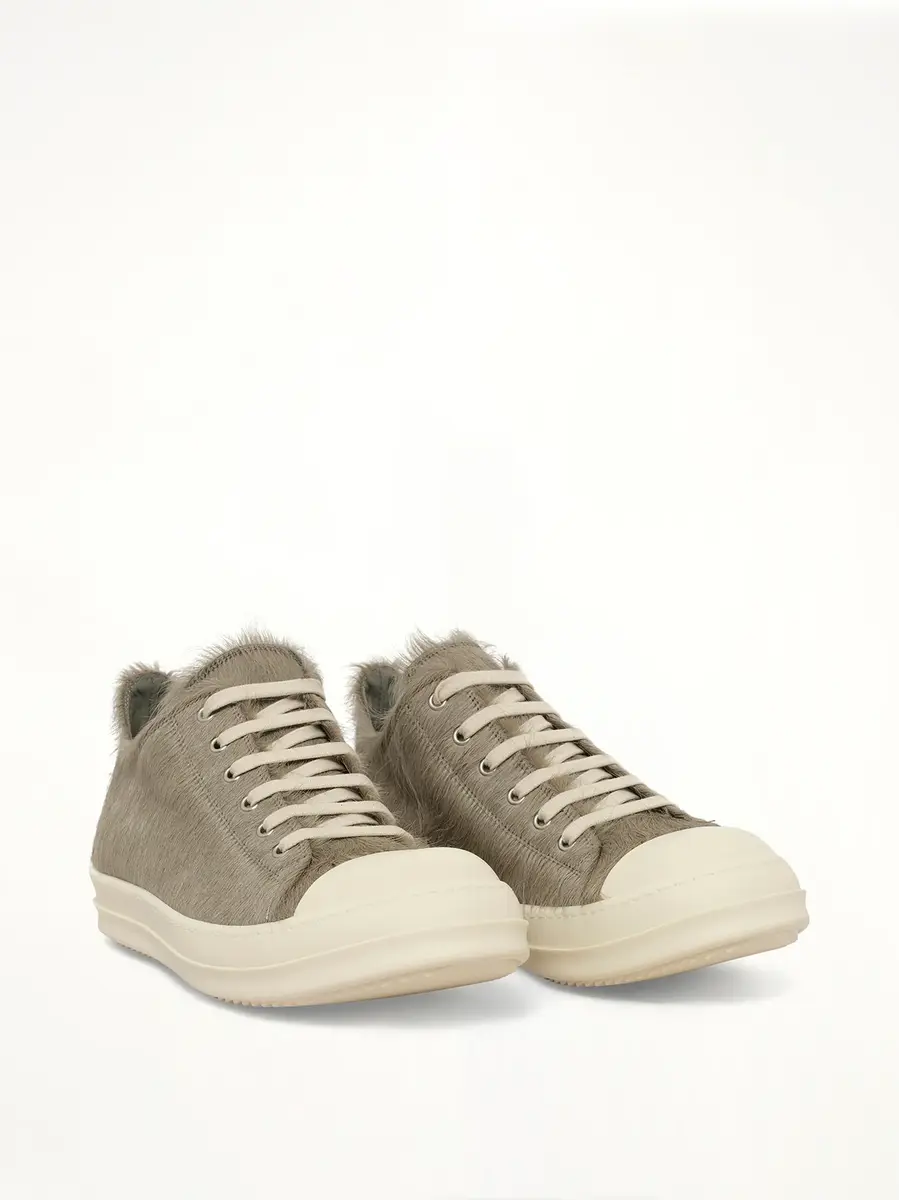Rick Owens Pony Low Sneaks in Dark Pearl | Thumbnail 2 Rick Owens Pony Low Sneaks in Dark Pearl | Thumbnail 2