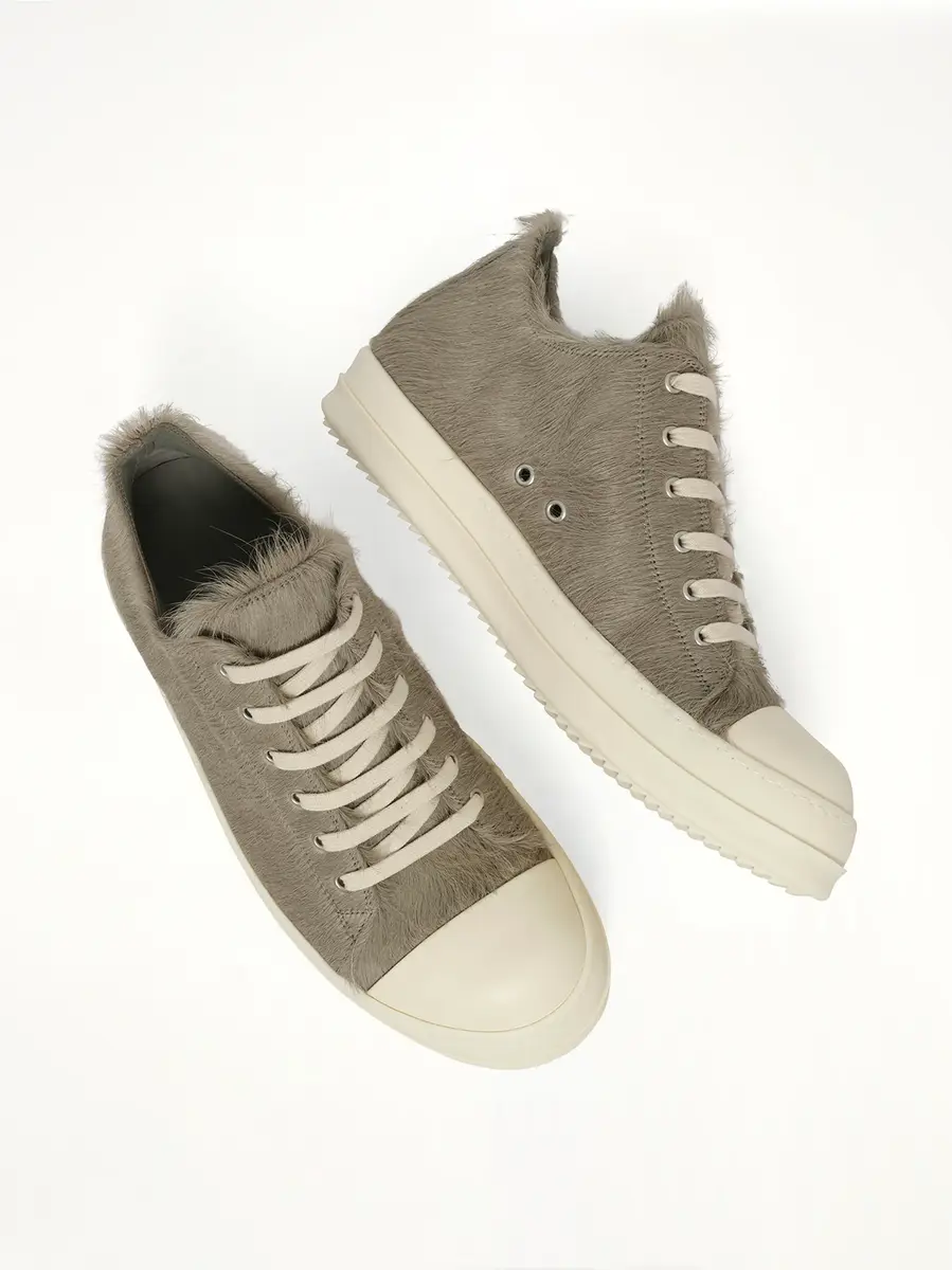 Rick Owens Pony Low Sneaks in Dark Pearl | Thumbnail 4 Rick Owens Pony Low Sneaks in Dark Pearl | Thumbnail 4