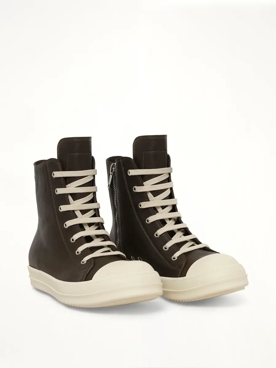 Rick Owens Sneaks in Grease/milk | Thumbnail 2 Rick Owens Sneaks in Grease/milk | Thumbnail 2