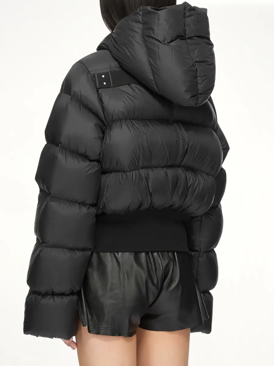 Rick Owens Cinched Hooded Jacket | Thumbnail 6 Rick Owens Cinched Hooded Jacket | Thumbnail 6