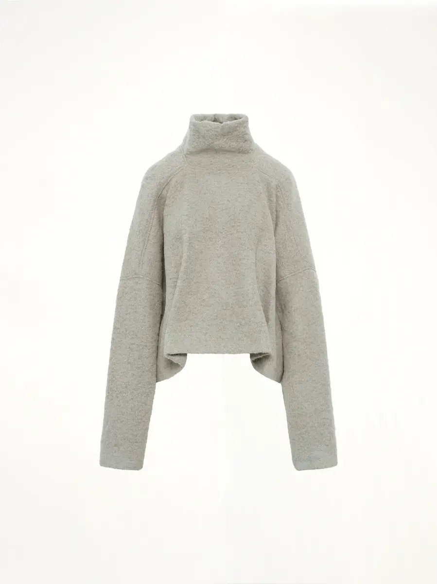 Rick Owens Jumbo Tabard Cropped Top in Dark Pearl | Thumbnail 2