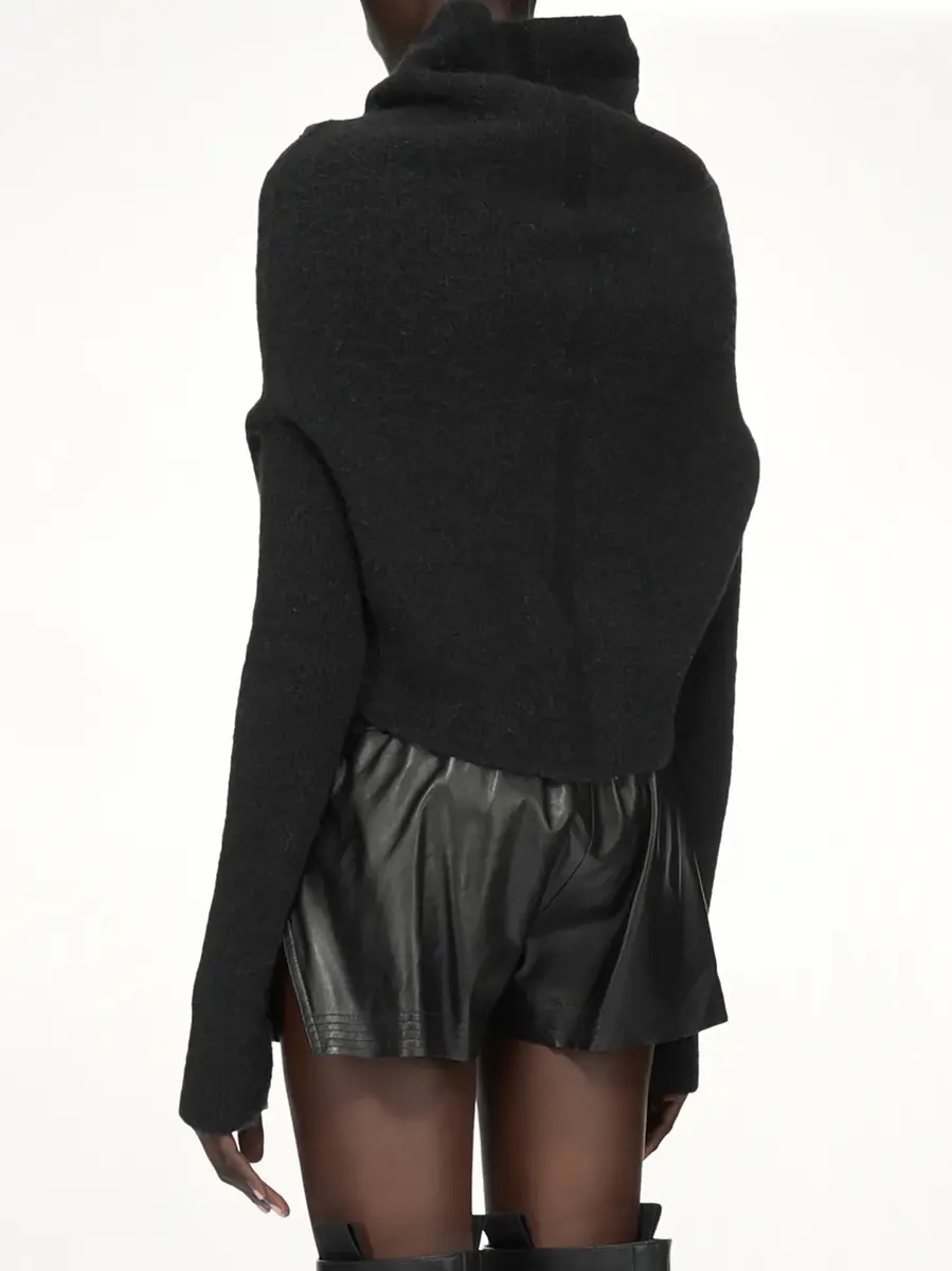 Rick Owens Alpaca Knit LS Cowl | Thumbnail 4 Rick Owens Alpaca Knit LS Cowl | Thumbnail 4