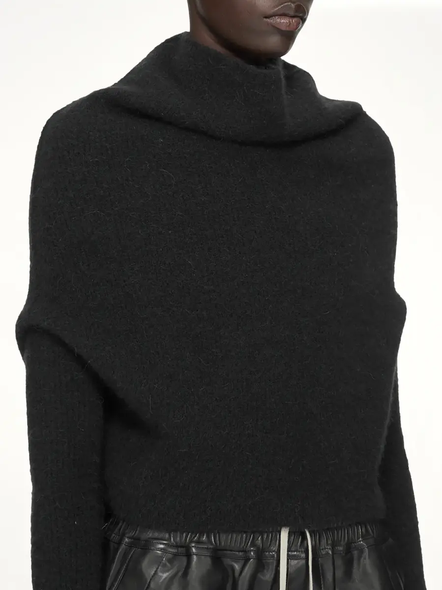 Rick Owens Alpaca Knit LS Cowl | Thumbnail 6 Rick Owens Alpaca Knit LS Cowl | Thumbnail 6