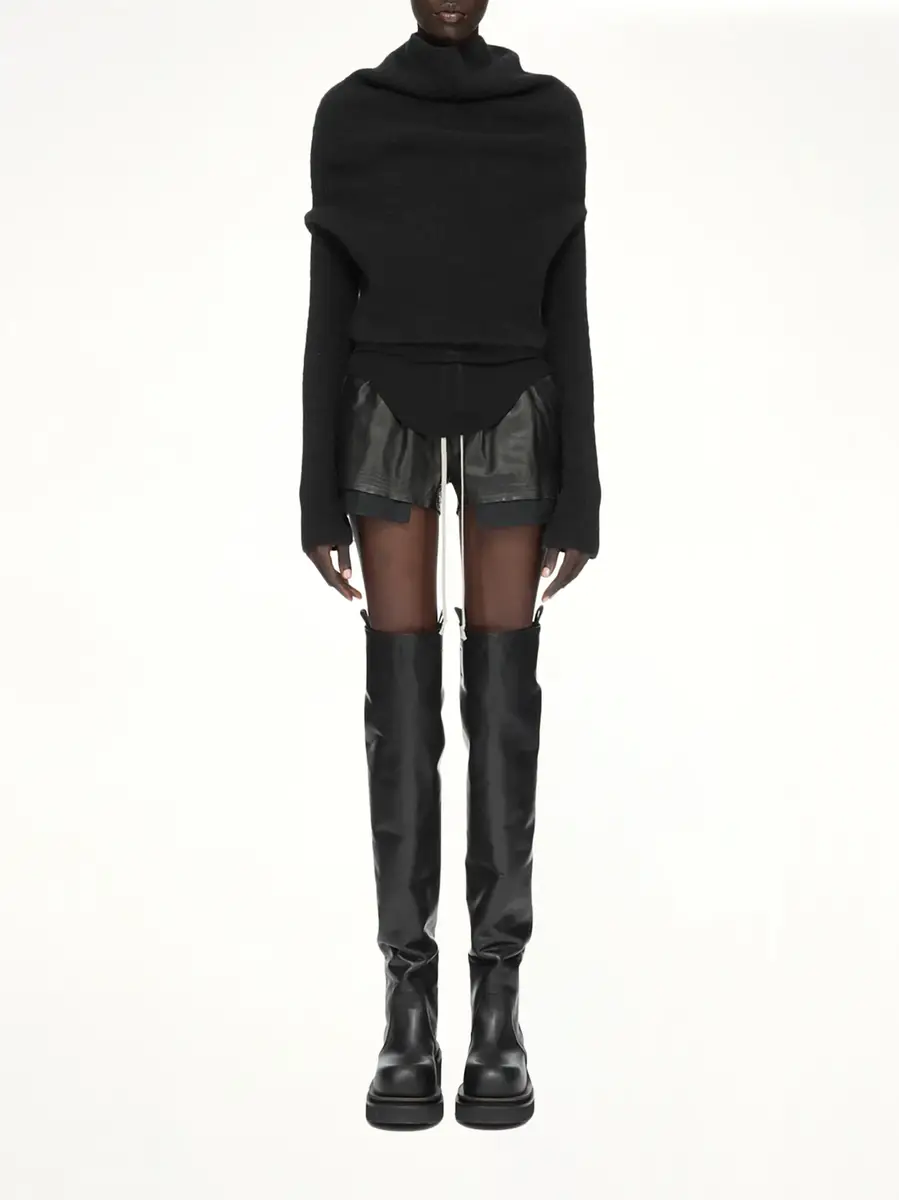 Rick Owens Lamb Leather Fog Boxers | Thumbnail 5 Rick Owens Lamb Leather Fog Boxers | Thumbnail 5