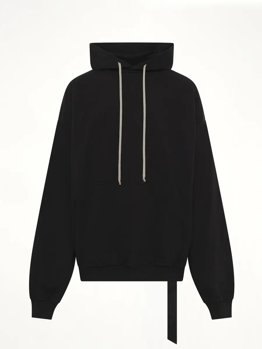 RICK OWENS DRKSHDW Drk Heavy Jersey Hun Hoodie | Thumbnail 2 RICK OWENS DRKSHDW Drk Heavy Jersey Hun Hoodie | Thumbnail 2