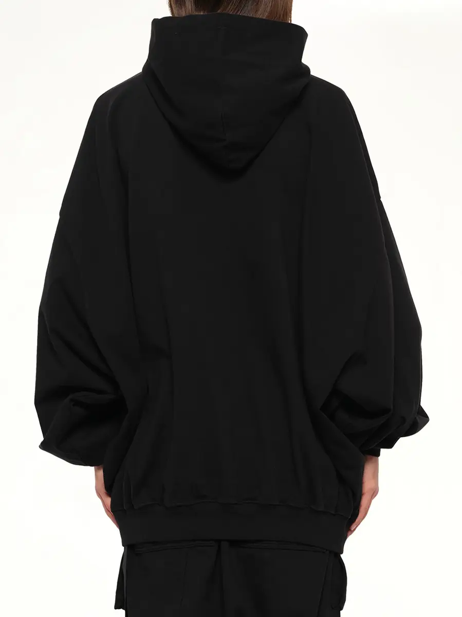 RICK OWENS DRKSHDW Drk Heavy Jersey Hun Hoodie | Thumbnail 5 RICK OWENS DRKSHDW Drk Heavy Jersey Hun Hoodie | Thumbnail 5