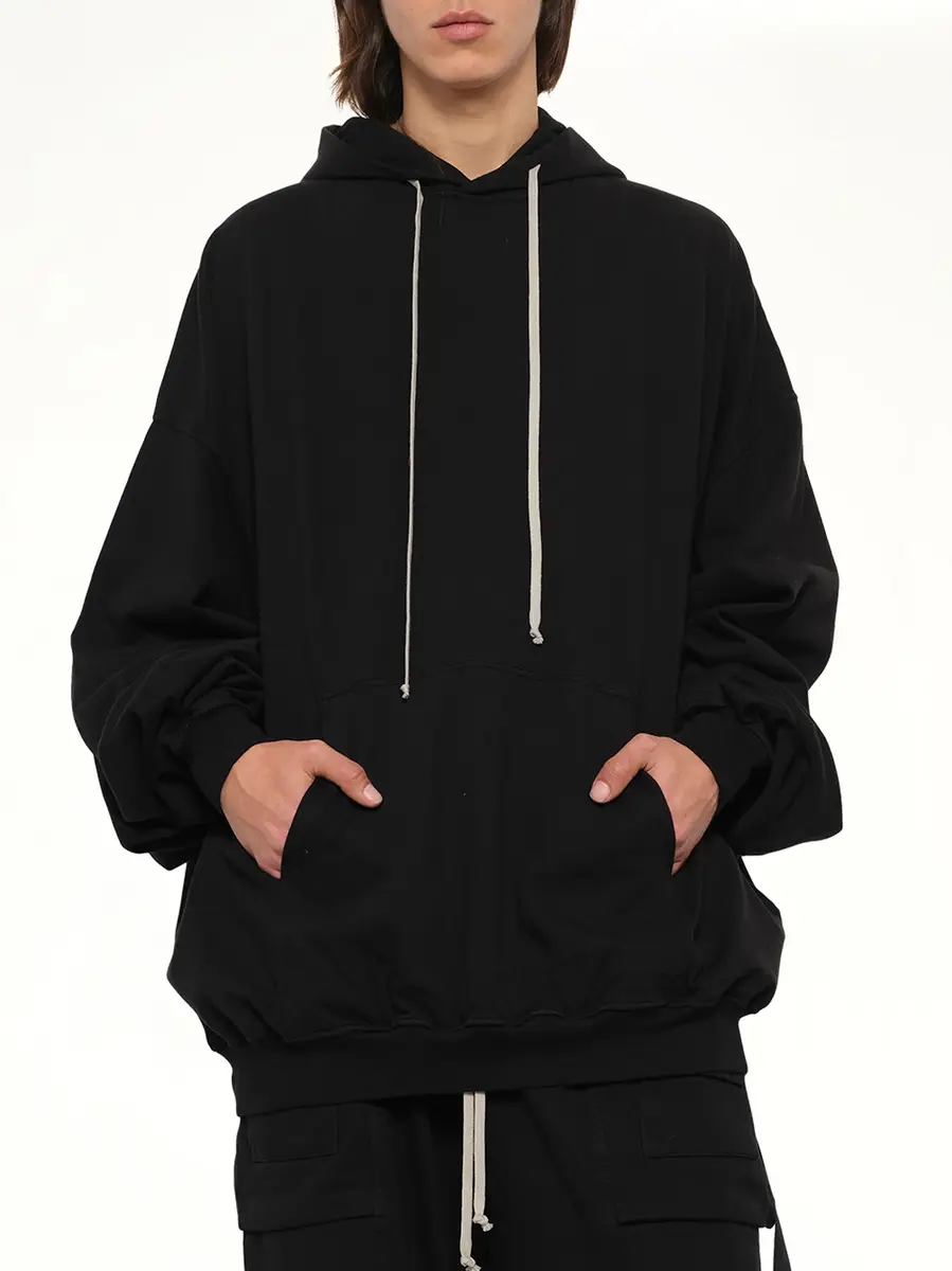RICK OWENS DRKSHDW Drk Heavy Jersey Hun Hoodie | Thumbnail 6 RICK OWENS DRKSHDW Drk Heavy Jersey Hun Hoodie | Thumbnail 6