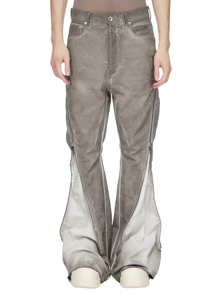 RICK OWENS DRKSHDW Denim Bolan Banana in Dark Dust