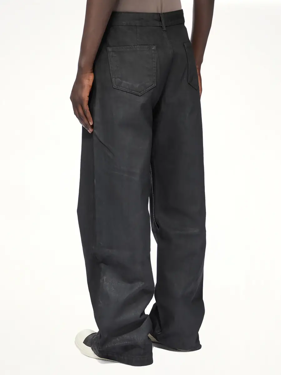 RICK OWENS DRKSHDW 13oz Denim Geth Jeans in Black Wax | Thumbnail 4 RICK OWENS DRKSHDW 13oz Denim Geth Jeans in Black Wax | Thumbnail 4