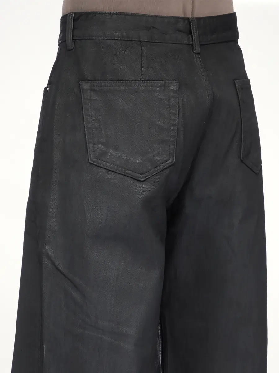 RICK OWENS DRKSHDW 13oz Denim Geth Jeans in Black Wax | Thumbnail 6 RICK OWENS DRKSHDW 13oz Denim Geth Jeans in Black Wax | Thumbnail 6