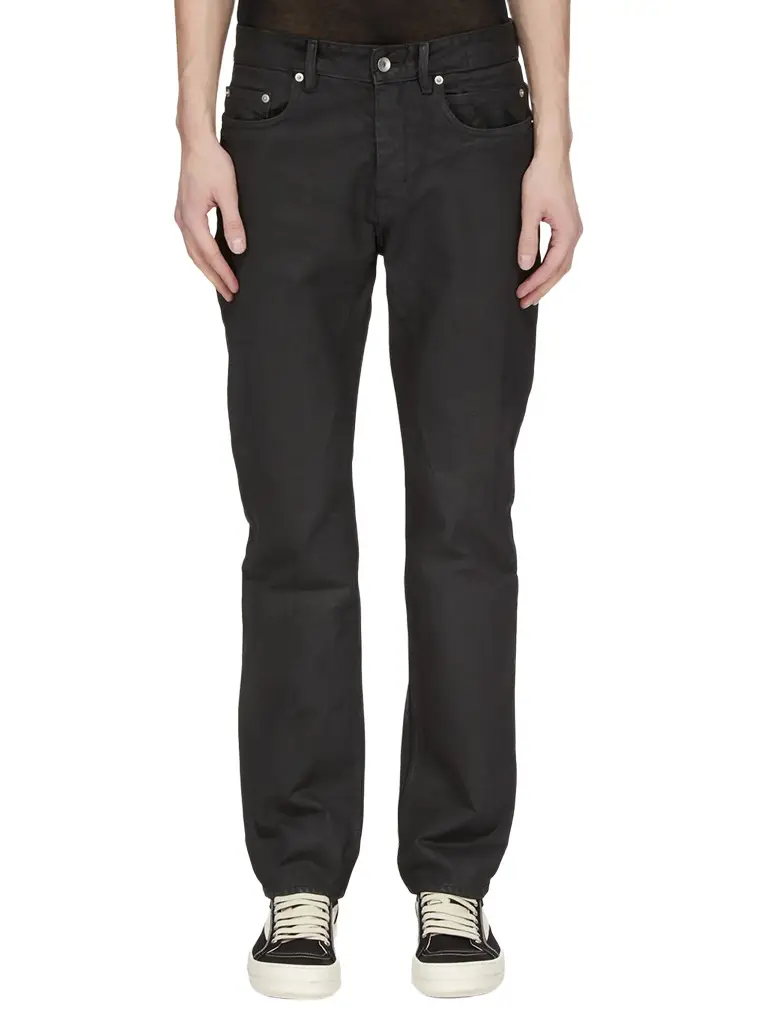 13oz Denim Fog Cut Jeans in Black Wax 13oz Denim Fog Cut Jeans in Black Wax