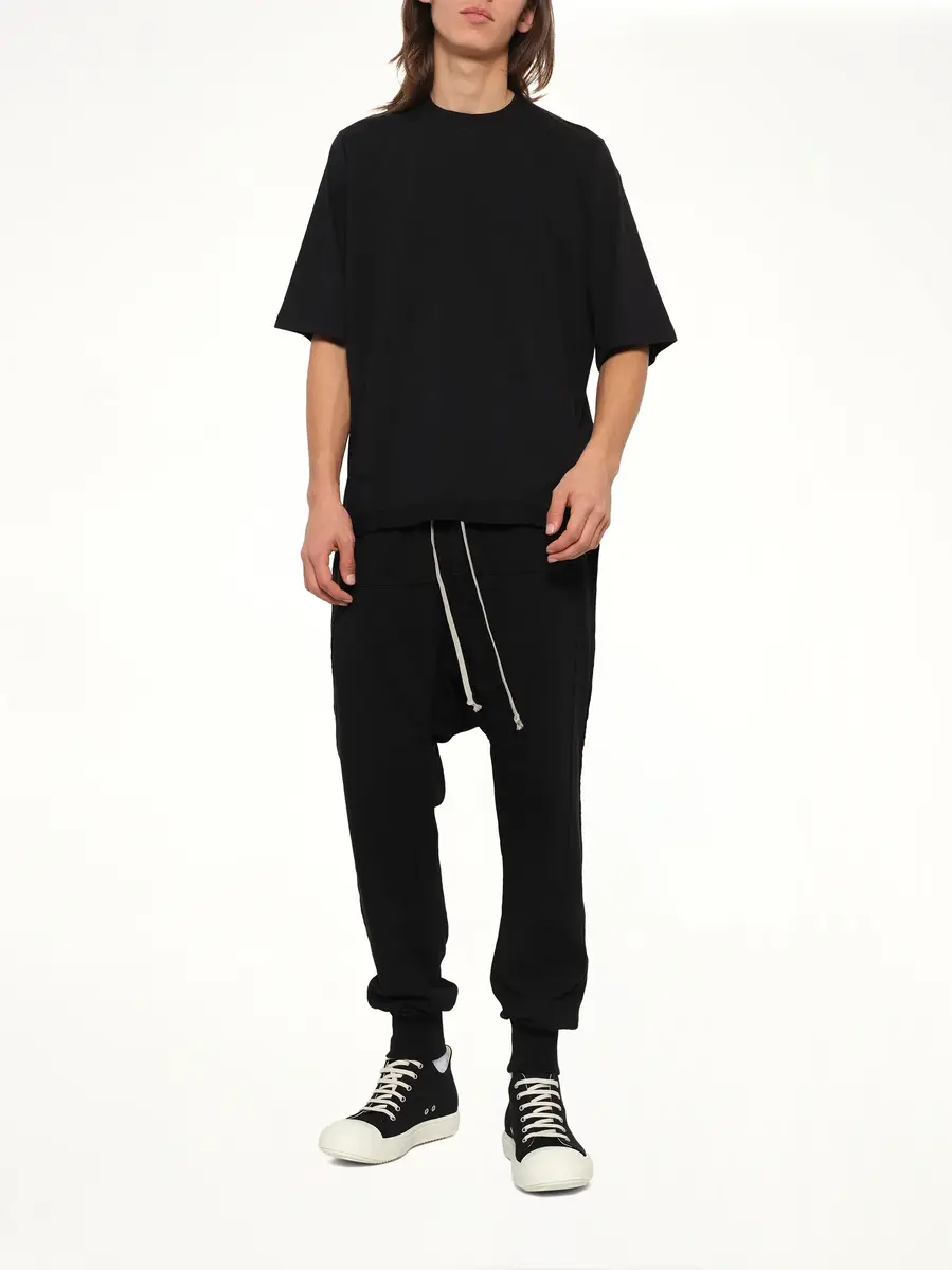 RICK OWENS DRKSHDW Heavy Jersey Prisoner Drawstring | Thumbnail 4 RICK OWENS DRKSHDW Heavy Jersey Prisoner Drawstring | Thumbnail 4