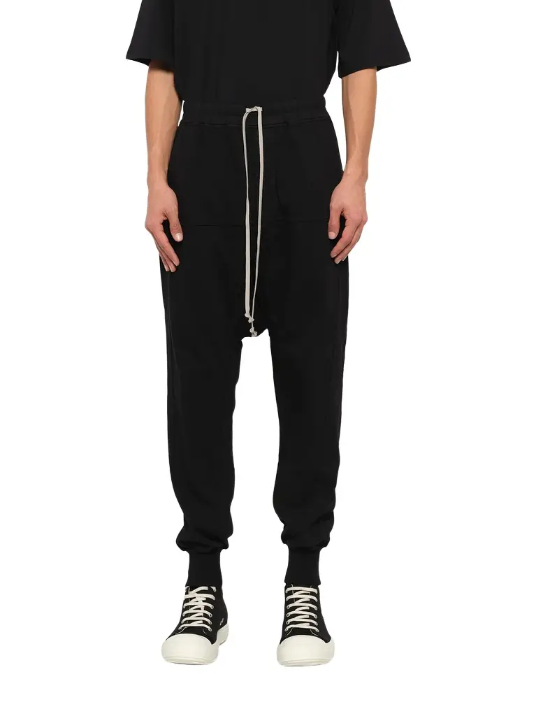 RICK OWENS DRKSHDW Heavy Jersey Prisoner Drawstring