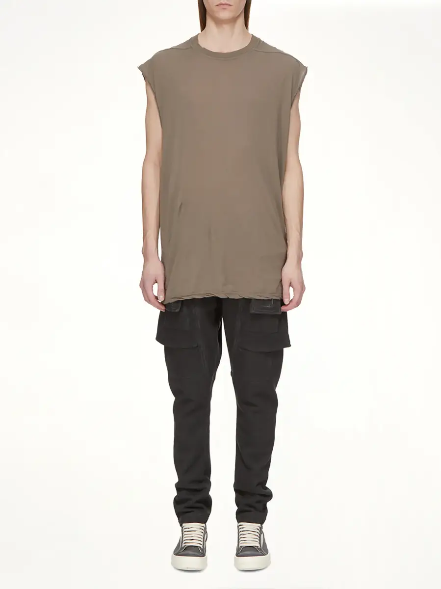 RICK OWENS DRKSHDW Creatch Cargo Drawstring in Faded Black | Thumbnail 8 RICK OWENS DRKSHDW Creatch Cargo Drawstring in Faded Black | Thumbnail 8