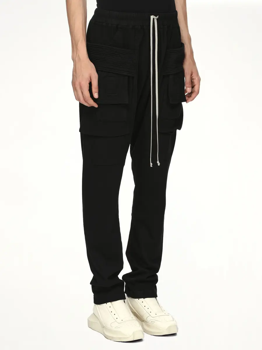RICK OWENS DRKSHDW Heavy Jersey Creatch Cargo Drawstring | Thumbnail 3 RICK OWENS DRKSHDW Heavy Jersey Creatch Cargo Drawstring | Thumbnail 3