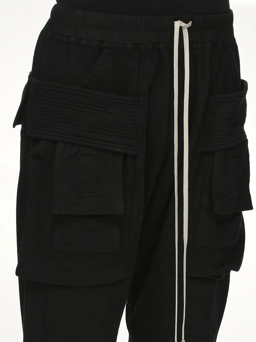 RICK OWENS DRKSHDW Heavy Jersey Creatch Cargo Drawstring | Thumbnail 5 RICK OWENS DRKSHDW Heavy Jersey Creatch Cargo Drawstring | Thumbnail 5
