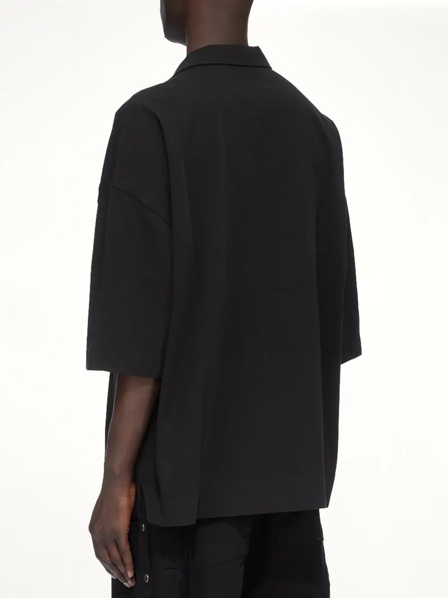 RICK OWENS DRKSHDW Cotton Twill Magnum Tommy Shirt | Thumbnail 5 RICK OWENS DRKSHDW Cotton Twill Magnum Tommy Shirt | Thumbnail 5