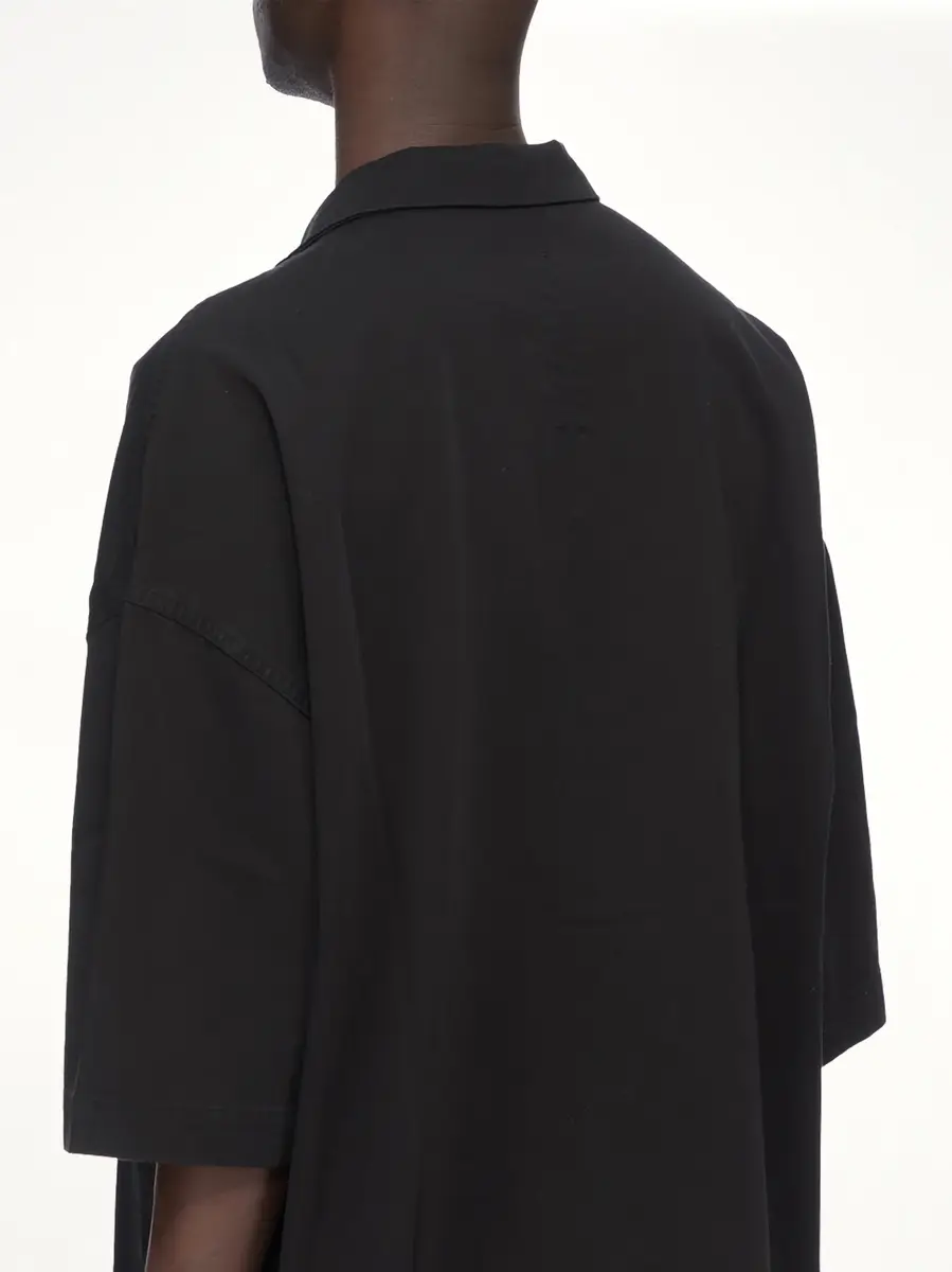 RICK OWENS DRKSHDW Cotton Twill Magnum Tommy Shirt | Thumbnail 7 RICK OWENS DRKSHDW Cotton Twill Magnum Tommy Shirt | Thumbnail 7