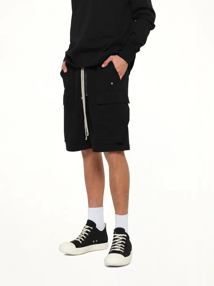 RICK OWENS DRKSHDW Heavy Jersey Cargobela Shorts | Thumbnail 6 RICK OWENS DRKSHDW Heavy Jersey Cargobela Shorts | Thumbnail 6