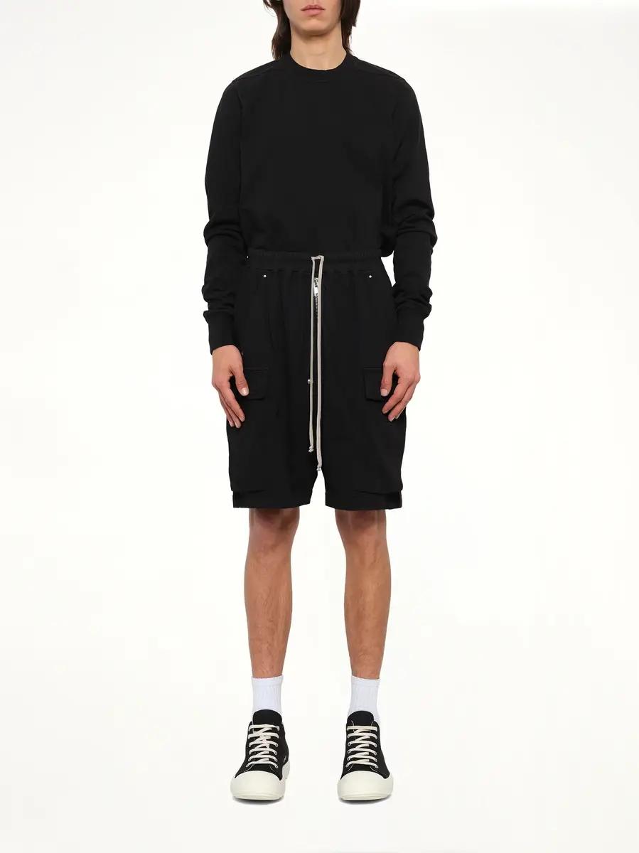 RICK OWENS DRKSHDW Heavy Jersey Cargobela Shorts | Thumbnail 7 RICK OWENS DRKSHDW Heavy Jersey Cargobela Shorts | Thumbnail 7