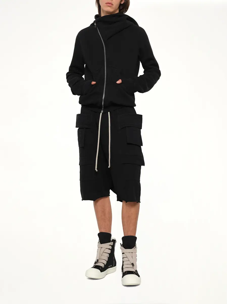RICK OWENS DRKSHDW Heavy Jersey Creatch Cargo Pods | Thumbnail 4 RICK OWENS DRKSHDW Heavy Jersey Creatch Cargo Pods | Thumbnail 4