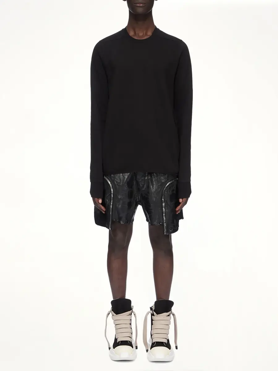RICK OWENS DRKSHDW Heavy Jersey Crewneck Sweatshirt | Thumbnail 7 RICK OWENS DRKSHDW Heavy Jersey Crewneck Sweatshirt | Thumbnail 7