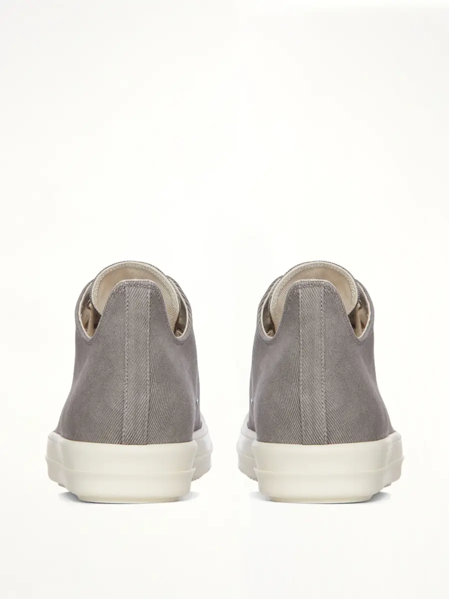 RICK OWENS DRKSHDW 13oz Lido Denim Low Sneaks in Dark Dust | Thumbnail 4 RICK OWENS DRKSHDW 13oz Lido Denim Low Sneaks in Dark Dust | Thumbnail 4