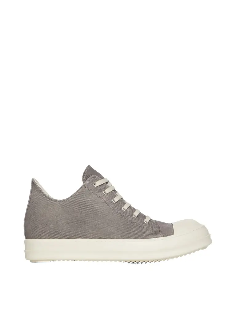 13oz Lido Denim Low Sneaks in Dark Dust