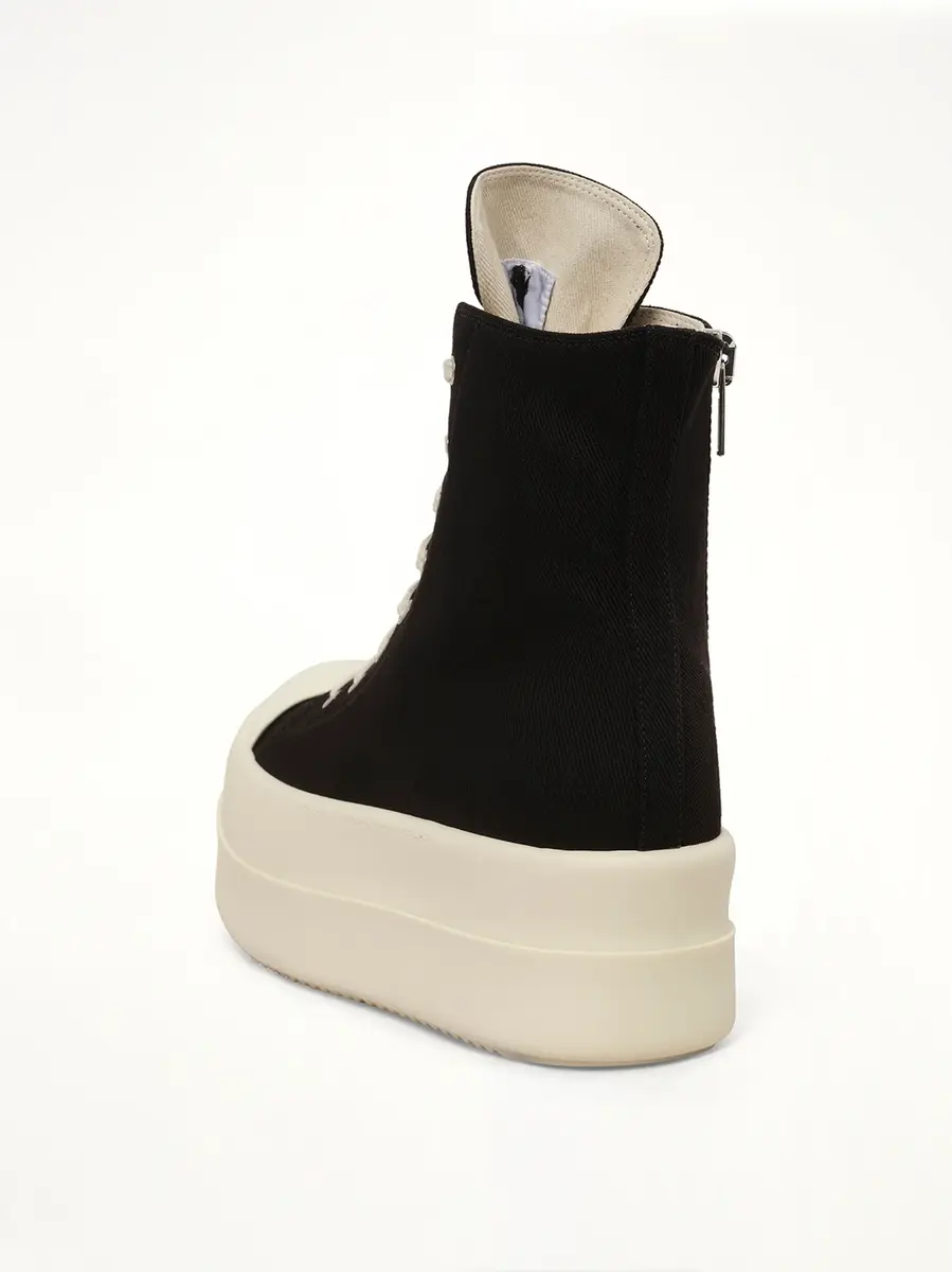 RICK OWENS DRKSHDW Overdyed Denim Megabumper Sneaks | Thumbnail 3 RICK OWENS DRKSHDW Overdyed Denim Megabumper Sneaks | Thumbnail 3